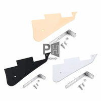 Plaque de protection pour guitare LP, plaque anti-rayures pour guitare Gibson Les Paul avec support et vis, pièce d'instrument