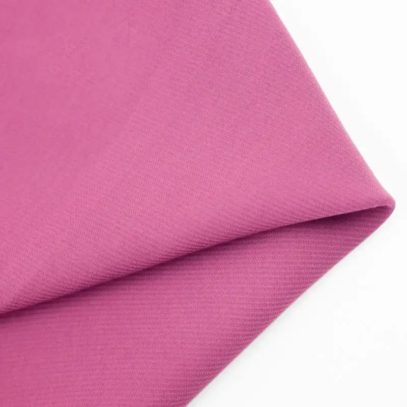 Hot Bán Giá Rẻ Rose Red Polyester Voan Vải Cắt Miếng Trong Số Lượng Lớn Abaya Váy Vải Cho Hồi Giáo Quần Áo