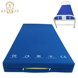 Colchón de espuma comprimida enrollable colchón cama individual de hospital cubierta de PU impermeable de espuma de alta densidad para el hogar de ancianos médicos - Product Image 2