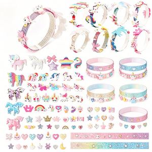Kids Headband Craft Set Make Your Own Hair <b>Bows</b> Clips Gems Stickers Birthday Party Activity <b>Gift</b> Wholesale - Product Image 3