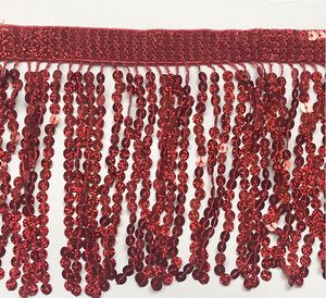 Ribete de Encaje Vintage Ecológico en Oferta, con Borde Dorado y Plateado, Flecos de Borlas y Lentejuelas para Bolsos - Product Image 6