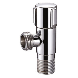 Großhandel Messing Winkel Absperr ventil Wasserhahn Zubehör Badezimmer Toilette Winkel ventil in Voll Messing Winkel Absperr ventil - Product Image 5