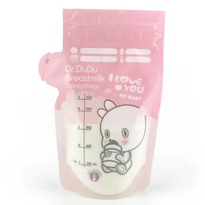 China Baysun Pour Pouch Design Oem Infant Care Insulated 8oz 5oz Breast Milk Bag For Sale