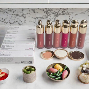 Rubor Líquido Mate Aterciopelado de Larga Duración 7.5ml, Tinte Natural para Mejillas, Crema de Rubor, Maquillaje con Pigmento Naranja Melocotón - Product Image 3