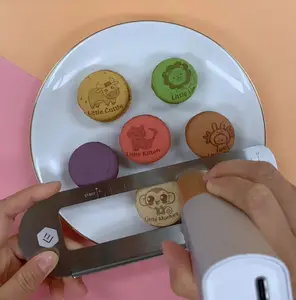 EVEBOT DIY 휴대용 잉크젯 프린터 식품 커피 케이크 및 파이 마카롱 식용 휴대용 프린터 펜 식품 인쇄 기계