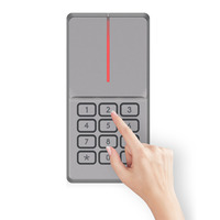 Lecteur RFID à clavier métallique breveté SKey2, blindage anti-électromagnétique, étanche IP65, double fréquence EM, cartes CPU HID Mifare