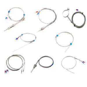 定制 <span class=keywords><strong>3</strong></span> 线铂丝螺纹防水 RTD 传感器 Pt 100 Pt500 温度计传感器探头 - Product Image 6