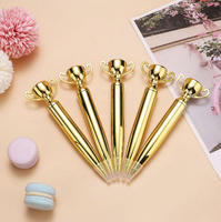 Stylo Créatif Champion en Gros, Stylo Bille en Forme de Trophée, Stylo Neutre pour Étudiants, Cadeau pour la Journée des Enfants