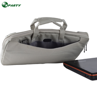 Sacoche d'ordinateur portable personnalisée avec logo, grande, portable, légère, robuste, simple, pour affaires, en polyester, avec poignée