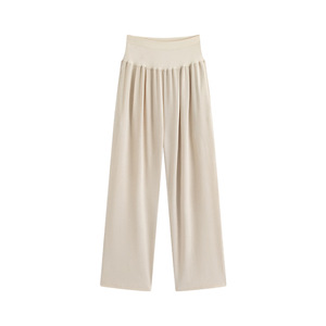 <span class=keywords><strong>Pantalon</strong></span> de maternité amincissant décontracté avec jambe large printemps été mince drapé vêtements d'extérieur Pupu vêtements coupe <span class=keywords><strong>ample</strong></span> polyvalence - Product Image 5