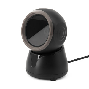 High Speed Auto-sensing <strong>QR</strong> Code Desktop <strong>Reader</strong> 2D Wired Handsfree <strong>Barcode</strong> Scanner with USB COM Interface A4 Size in Stock Retail - Product Image 1