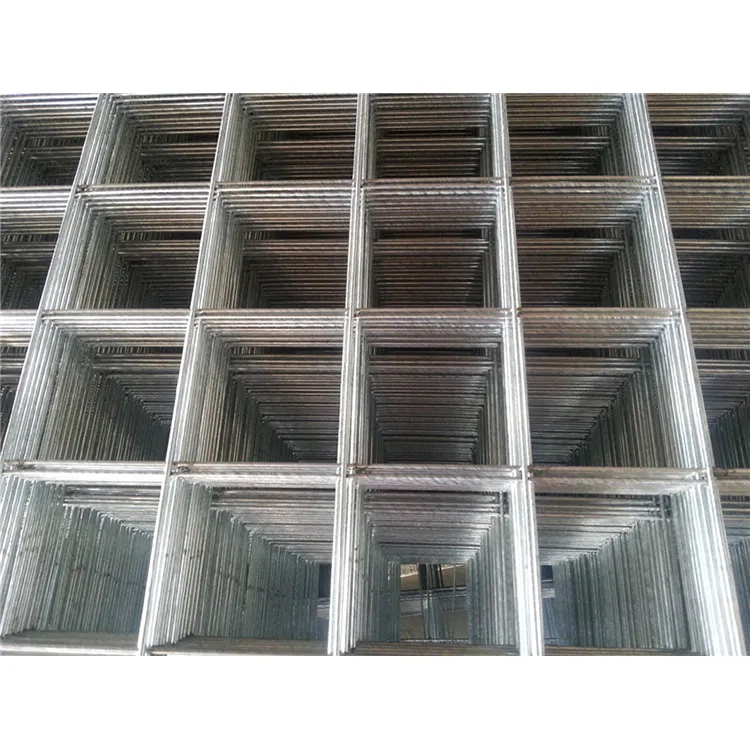 Toptan galvanizli çit 2x4 kaynaklı tel örgü Panel inşaat beton kaynaklı örgü çit