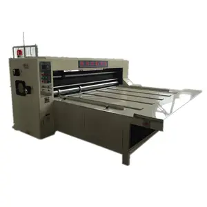 semi auto die cutting slotting machinery corrugated carton box making machine prices