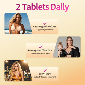 OEM Weibliche <span class=keywords><strong>Extreme</strong></span> Kurven Pillen Natürliche Brustvergrößerung Straffung und Festigung Brustverbesserungs Tabletten - Product Image 4