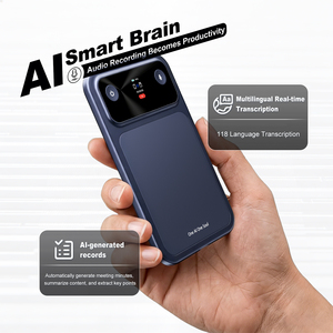 Registratore Vocale AI con Trascrizione ChatGPT, Riassunto, Mappa Mentale, Traduzione in 118 Lingue, MP3, MAV, 20 Ore di Registrazione, 16GB di Memoria - Product Image 4