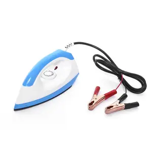 12V DC Solar Battery 2021 Portable Travel Electric Steam Iron Handheld Fabric Garment Steamer for Clothes