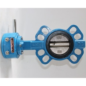 Vanne papillon Longyao Shuangyong Dn80 D371X 16Q avec revêtement en caoutchouc pour eau basse pression - Product Image 3