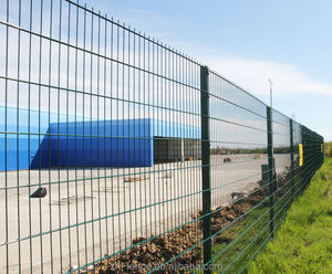 Clôture en mailles soudés, clôture de jardin à <span class=keywords><strong>Double</strong></span> <span class=keywords><strong>fil</strong></span> <span class=keywords><strong>rigide</strong></span> - Product Image 3