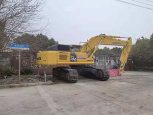 Excavatrice sur chenilles Komatsu PC450-8/PC400-8 d'occasion du Japon, moteur diesel, pompe, 45 tonnes, modèle 2020, haute qualité, bonnes performances - Product Image 2