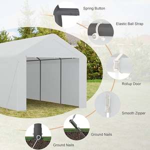 Auvent de <span class=keywords><strong>voiture</strong></span> et tente de fête de qualité supérieure, protection UV, <span class=keywords><strong>installation</strong></span> facile, taille personnalisée, design tendance, <span class=keywords><strong>prix</strong></span> abordable - Product Image 6