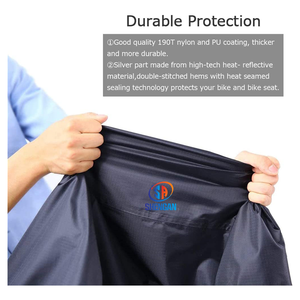 <span class=keywords><strong>Housse</strong></span> étanche 190T pour vélo électrique, housses de vélo électrique de route de stockage extérieur résistance à l'eau intérieure <span class=keywords><strong>Transport</strong></span> de voyage - Product Image 5