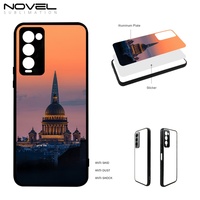 Novelcases OEM Impression personnalisée Coque de téléphone portable en TPU souple et lisse Sublimation vierge 2D Antichoc Étanche Tecno Tous modèles