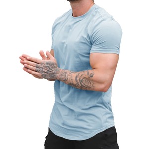 เสื้อยืดแขนสั้นผู้ชาย Muscle Doctor ผ้าฝ้าย 100% คอกลม ทรงปกติ เหมาะสำหรับออกกำลังกาย วิ่ง ฟิตเนส ฤดูร้อน 2024 - Product Image 5