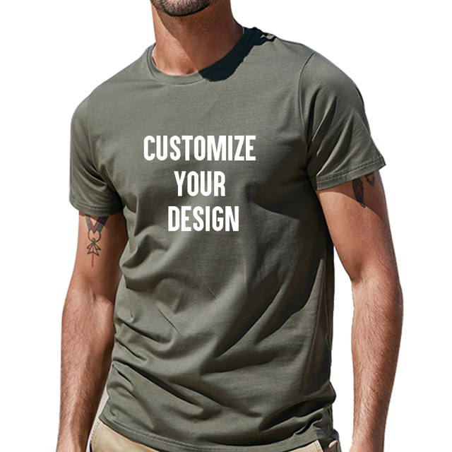 Men's T-shirts Tee Manufacturer Plain Cotton Men Tshirt Custom Print Graphic logo t Shirt Designs Sublimation T-shirts for Men