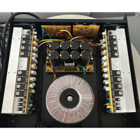 Amplificateur de puissance professionnel classe H 800W x2, double canal, 2U, pour système de sonorisation PA, fabrication OEM