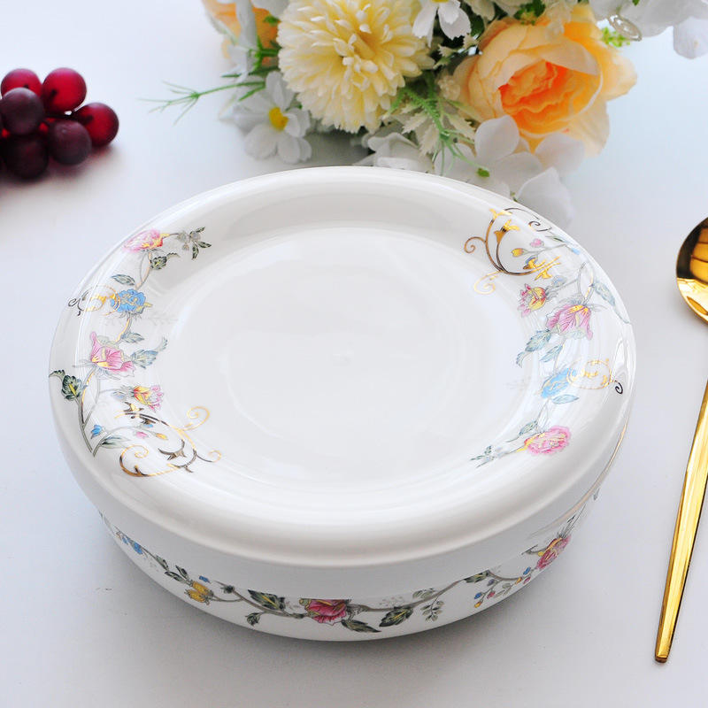 Couverture de porcelaine de plaque de nid de 7 pouces de profondeur [poésie]?