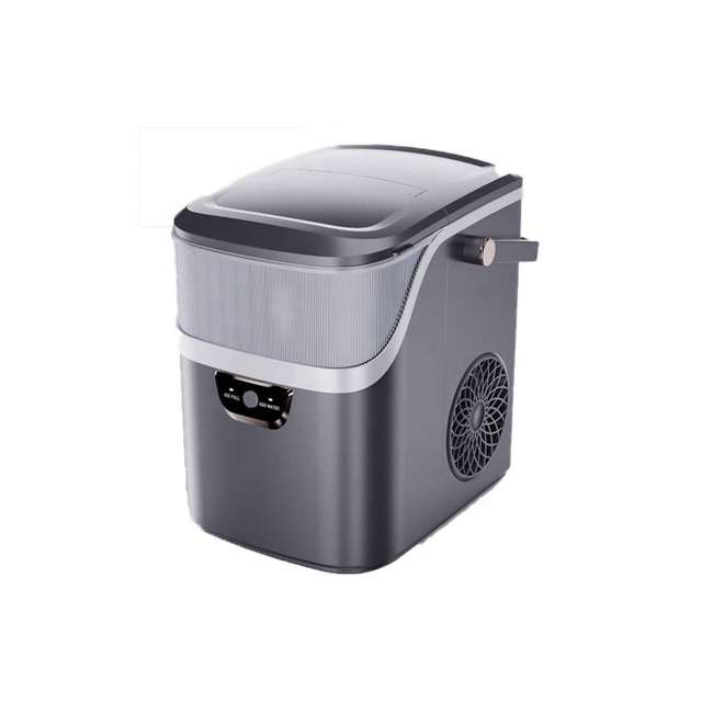 Electric Ice Maker 15kg/day Capacity Class Energy Efficient Nugget Ice Shape Plastic Housing for Household Hotel