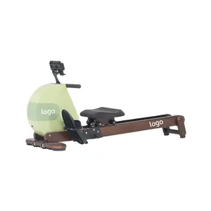 EOAT Foldable Magnetic Rower Fitness Gym Equipment with Lat Pulldown and Seated Endurance for Home Workouts