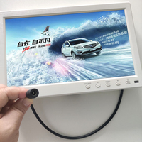 Monitor mobil multifungsi, pemutar MP5 mobil Monitor sandaran kepala Bluetooth FM 10.1 inci layar Lcd Hd 1024*600 4k USB layar SD Bus