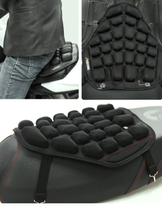 Không Thấm Nước Thoải Mái Điện Xe Máy Bike Scooter Xe Air Inflatable Ghế Đệm 2021 Hot Bán - Product Image 5