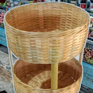Handmade Woven Natural Wooden Chips <b>Basket</b> High Quality <b>Picnic</b> Wooden <b>Baskets</b> <b>Picnic</b> Storage - Product Image 1