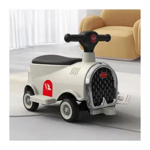 Children Plastic Baby Riding Toy/Exercise balancing children's scooters/New four-wheel steering swing car baby toy train
