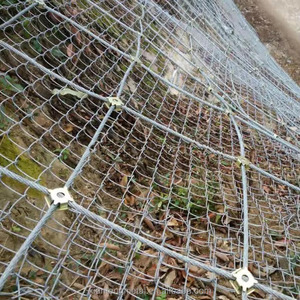 Professional Customized Flexible Slope Protection <strong>Net</strong> Anti Rockfall Barrier <strong>Net</strong> Mountain Active Protection <strong>Safety</strong> <strong>Net</strong> - Product Image 5
