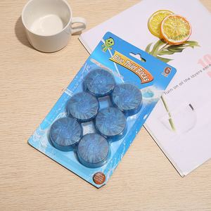 6 deodorante eco-friendly solido lavanda lavatiera pulitore <span class=keywords><strong>bolle</strong></span> <span class=keywords><strong>blu</strong></span> per uso domestico del bagno - Product Image 2