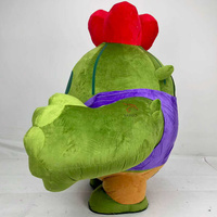 Costume de cactus gonflable de marche de modèle de plantes portable personnalisé costumes de cactus gonflables de 2m de hauteur pour la décoration de défilé
