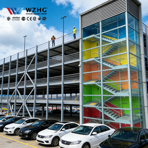 Torre de Estacionamiento de Acero para Campus Corporativos, Instalación de Estacionamiento para Oficinas con Provisión de Estacionamiento Ejecutivo, Apariencia Profesional S - Product Image 1