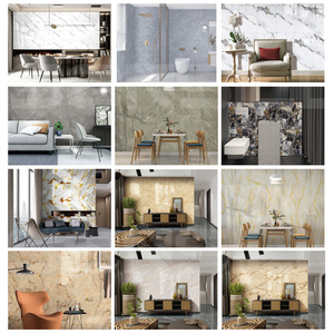 Stiker Dinding Dekoratif Marmer 3D Anti Air Wallpaper Motif Marmer untuk Interior - Product Image 6