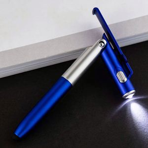 4 in 1 Multifunctional Heavy Metal Ballpoint Logo Universal Stylus Pen With <b>Led</b> Customizable Suitable for Home Use - Product Image 4