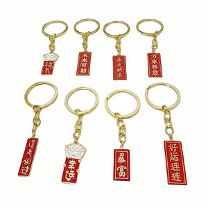 Fashion Creative Custom Enamel Zinc Alloy <b>Keyring</b> Pendants Hard Soft Enamel Lightweight High Quality Wholesale Custom - Product Image 4