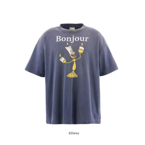 Camiseta informal lavada de corte holgado de la nueva colección de verano 2026 de la marca de streetwear estilo americano transfronterizo Sait Michae - Product Image 4