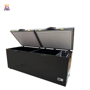 <span class=keywords><strong>Congélateur</strong></span> <span class=keywords><strong>horizontal</strong></span> commercial personnalisable de marque Novel Black à coffre profond avec roues, 2/3/4 portes - Product Image 4