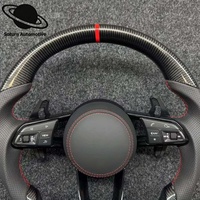 Volant en cuir vintage amélioré, adapté aux Volkswagen MK5 MK6 MK7 7.5 GTI GTD R Passat Polo GTI CC Golf7 7R Tiguan
