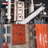 Machine de traitement des pneus usagés à haute sécurité pour usine de fabrication avec système de contrôle PLC, équipement de pyrolyse