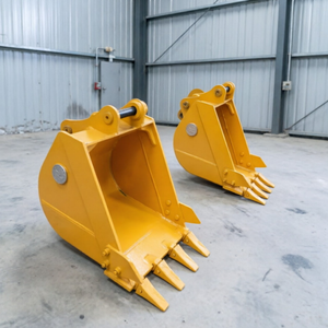 SOOSAN Rock Bucket 2.2CBM 48Ton Excavator Digging Bucket for Hard Soil Clay and <b>Soft</b> Stone Light Duty Construction Work - Product Image 1