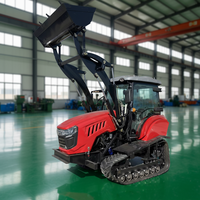 Rotocultivador Personalizable de 120 HP con Sistema de Accionamiento por Cadena, Tractor Anfibio Hidráulico, Rotocultivador para Labranza del Suelo