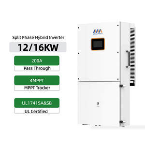 <span class=keywords><strong>48V</strong></span> 메가레보 저전압 배터리 12kW 16kW 분리형 순수 정현파 하이브리드 태양광 인버터 4 MPPT 태양광 충전 컨트롤러 - Product Image 1